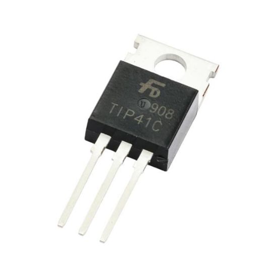 TIP 41C TO-220 TRANSISTOR resmi