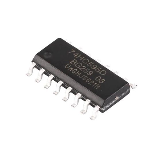 74 HC 595D SOIC-16 SMD ENTEGRE DEVRE resmi