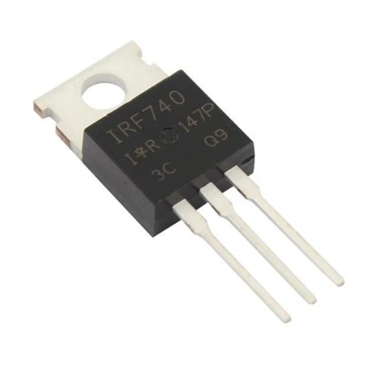 IRF 740 TO-220 MOSFET TRANSISTOR resmi