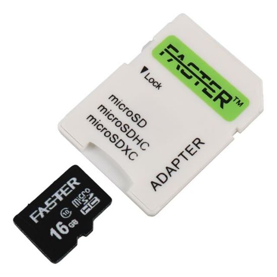 Faster 16 GB UHS-I U1 Sınıf 10 Micro SDHC Hafıza Kartı  resmi