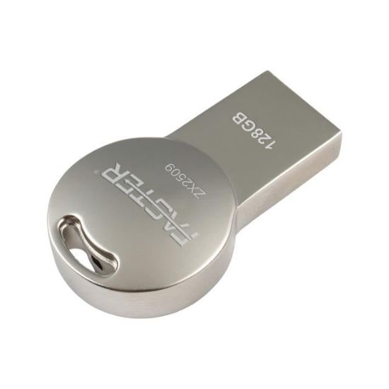 Faster 128 GB Dusl Serisi USB 3.0 Yüksek Hızlı Metal Flash Bellek resmi