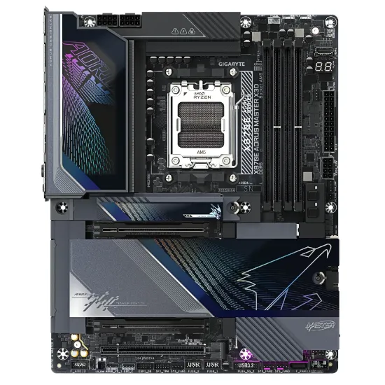 GIGABYTE X870E AORUS MASTER X3D DDR5 M.2 HDMI DP ATX AM5 resmi