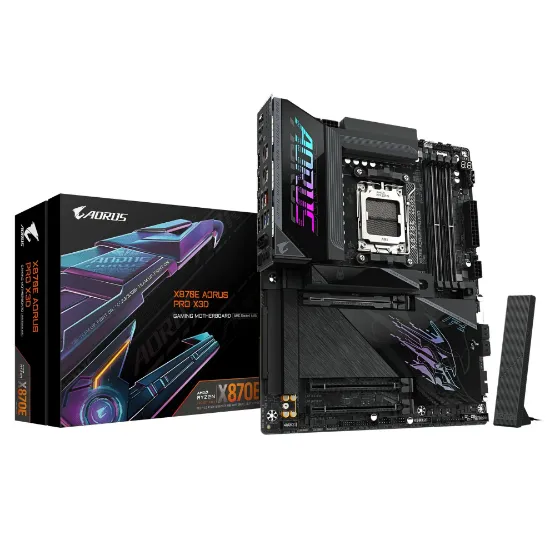GIGABYTE X870E AORUS PRO X3D DDR5 M.2 HDMI DP ATX AM5 resmi