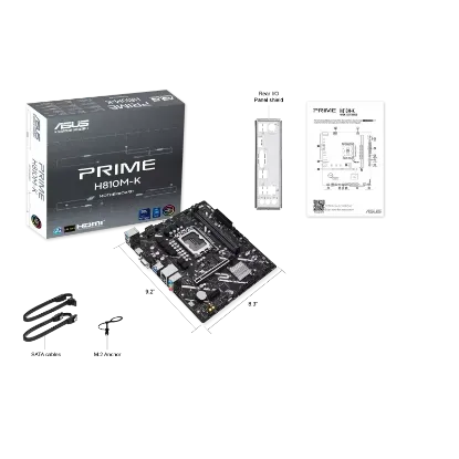 ASUS PRIME H810M-K INTEL H810 LGA1851 DDR5 ANAKART resmi