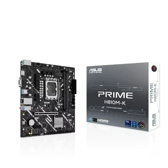 ASUS PRIME H810M-K INTEL H810 LGA1851 DDR5 ANAKART resmi