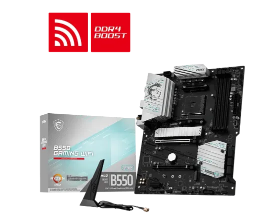 MSI B550 GAMING WIFI 4866(OC) ATX AM4 resmi