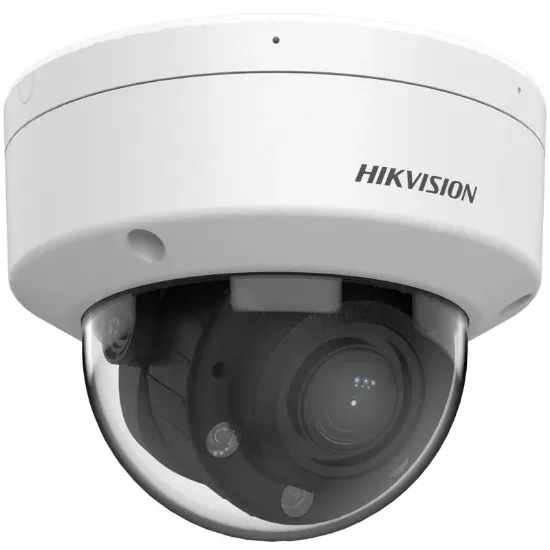 HIKVISION DS-2CD1763G2-LIZSU 6MP 2.8-12MM MOTORİZE DUAL LIGHT IK08 DOME KAMERA resmi