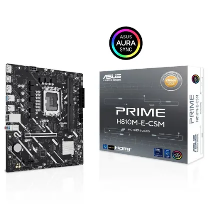 ASUS PRIME H810M-E-CSM INTEL 1851 ANAKART resmi