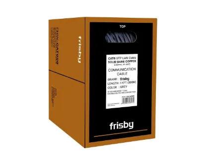 FRISBY FNW-CAT628 CAT 6 UTP Saf Bakır Kablo (305) resmi