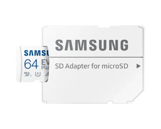 64GB SAMSUNG EVO PLUS MB-MC64SA/TR MICROSDXC resmi
