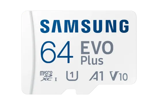 64GB SAMSUNG EVO PLUS MB-MC64SA/TR MICROSDXC resmi