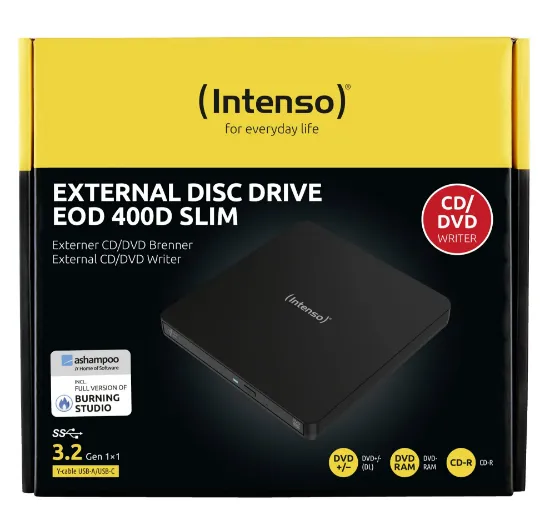 INTENSO 5401400 CD/DVD WRITER EOD 400D resmi
