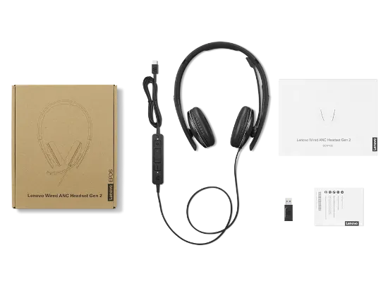 LENOVO TYPE-C KABLOLU KULAKLIK ANC (4XD1M45627) resmi