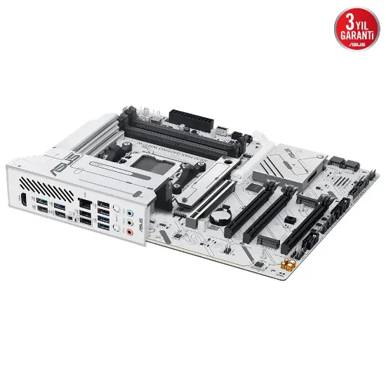 ASUS X870 MAX GAMING WIFI 7  AMD ANAKART BEYAZ resmi