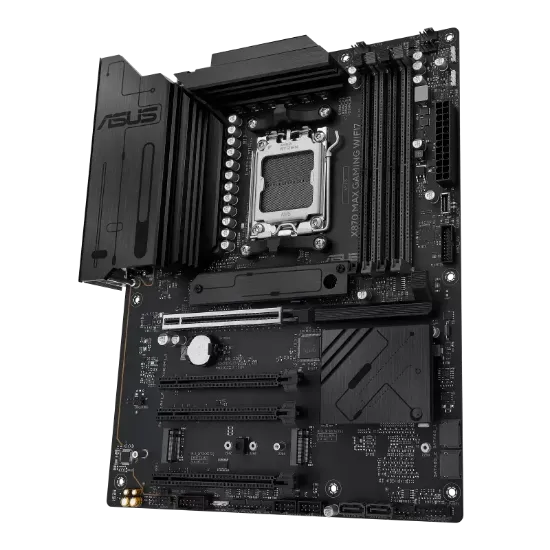 ASUS X870 MAX GAMING WIFI7 AMD AM5 DDR5 ANAKART resmi