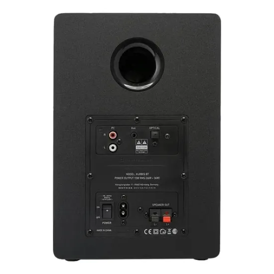 THONET VANDER KURBIS 2.0 72W CINEMA SIYAH SPEAKER resmi