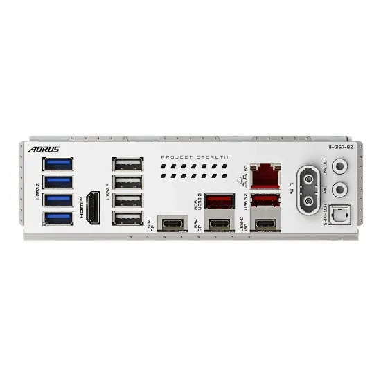 GIGABYTE X870 AORUS STEALTH ICE DDR5 M.2 HDMI DP ATX AM5 resmi