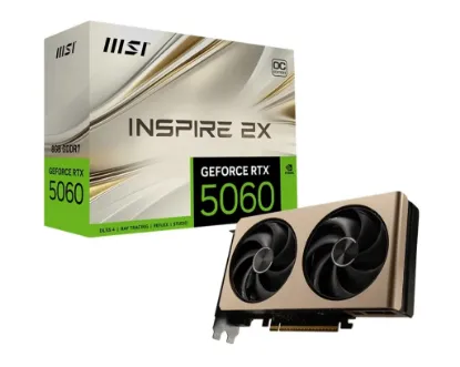 MSI GEFORCE RTX 5060 8G INSPIRE 2X OC 128BIT resmi