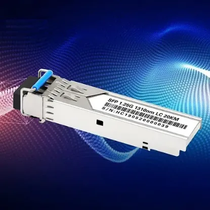 EZCOOL SM-D-0020 SFP SİNGLE MOD SC/LC FİBER GBIC MODÜL (20 KM) resmi