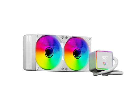 FRISBY FCL-240W ARGB 240 LIQUID COOLER WHITE resmi