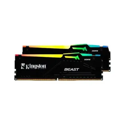 64GB DDR5 6400MHz CL32 KF564C32BBEK2-64TR KINGSTON BEAST 2X32G resmi