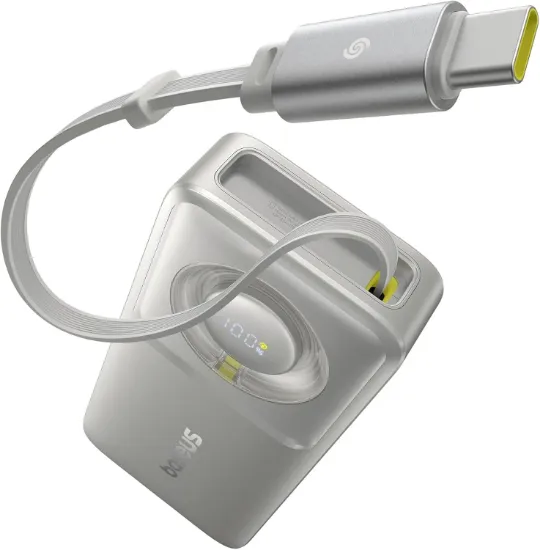 BASEUS FREE2PULL 30W 10.000MAH POWERBANK - GREY resmi