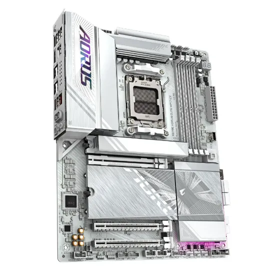 GIGABYTE X870E AORUS ELITE WIFI7 ICE DDR5 M.2 HDMI DP ATX AM5 resmi