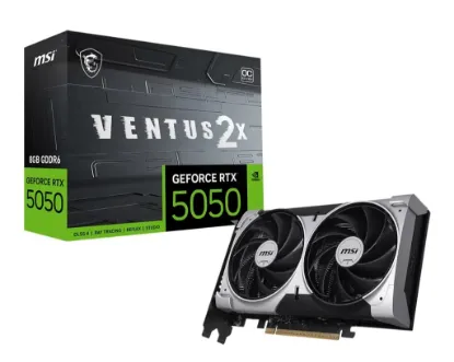 MSI GEFORCE RTX 5050 8G VENTUS 2X OC resmi