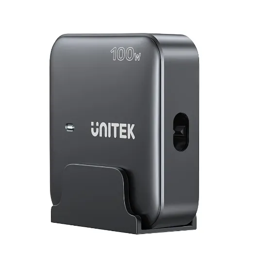 UNITEK 100W MASAÜSTÜ GAN ŞARJ İSTASYONU SİYAH (P1229ABK) resmi