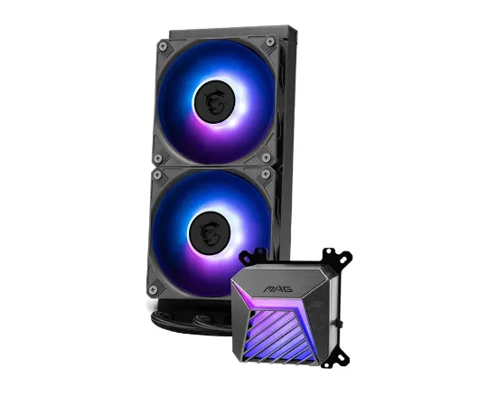 MSI MAG CORELIQUID A15 240 240MM SİYAH SIVI İŞLEMCİ SOĞUTUCU resmi