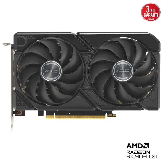 ASUS DUAL-RX9060XT-8G AMD RADEON 128BIT 8G VGA resmi