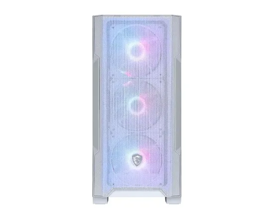 MSI MAG FORGE M100R 4X 120MM ARGB BEYAZ KASA resmi