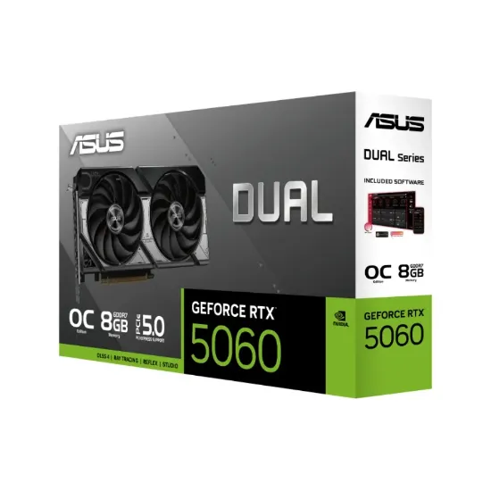 ASUS DUAL-RTX5060-O8G-GAMING 128BIT VGA resmi