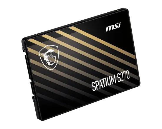MSI SSD SPATIUM S270 SATA 2.5 960GB R500 W450 resmi