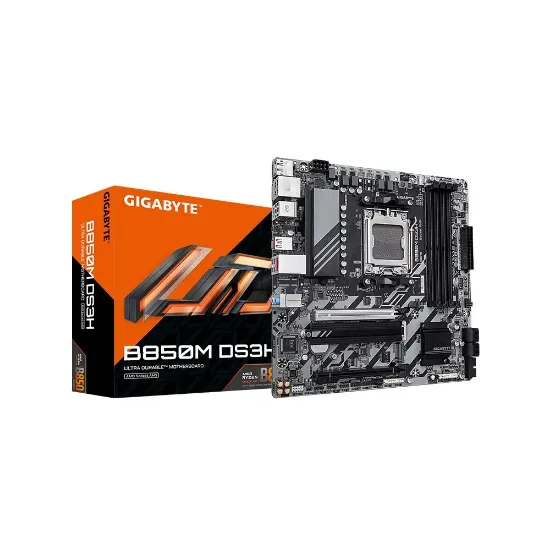 GIGABYTE B850M DS3H DDR5 M.2 HDMI DP MATX AM5 resmi