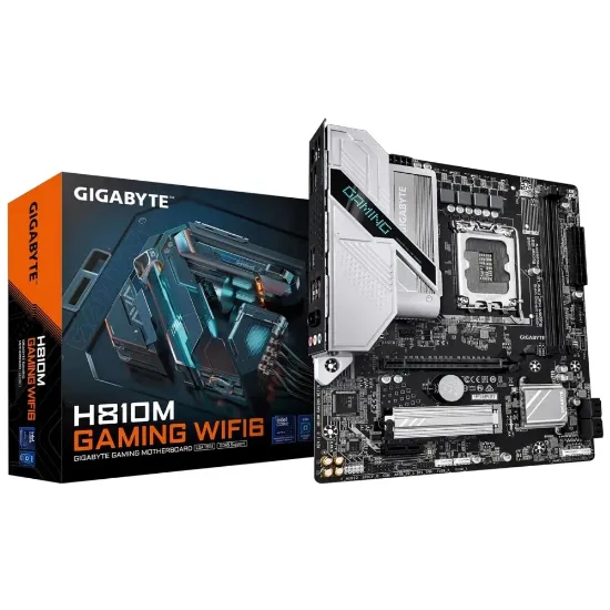GIGABYTE H810M GAMING WIFI6 DDR5 M.2 HDMI DP MATX 1851P resmi