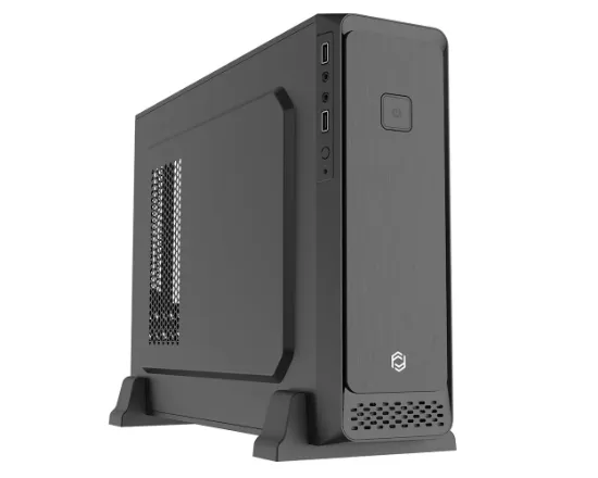 FRISBY FC-S6060B 300W SİYAH SLIM mATX KASA resmi