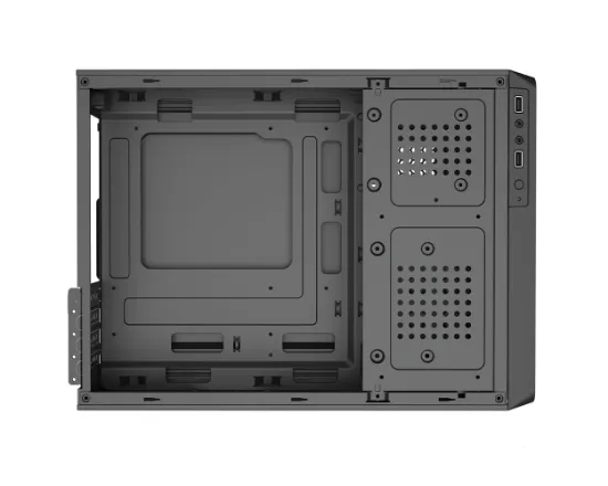 FRISBY FC-S6060B 300W SİYAH SLIM mATX KASA resmi