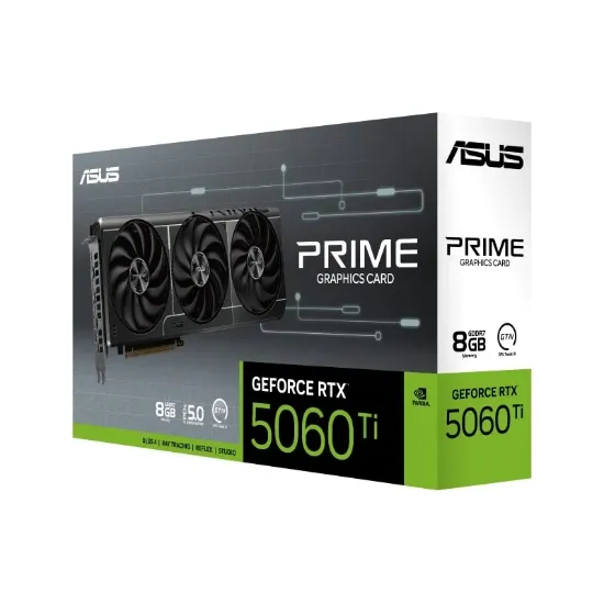 ASUS PRIME-RTX5060TI-O8G  8GB DDR7 128BIT 3xDP HDMI EKRAN KARTI resmi