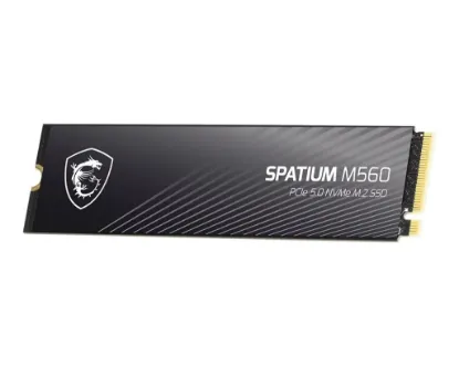 1TB MSI SPATIUM M560 PCIE 5.0 NVME M.2 10200/8400MB/s resmi
