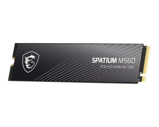 1TB MSI SPATIUM M560 PCIE 5.0 NVME M.2 10200/8400MB/s resmi