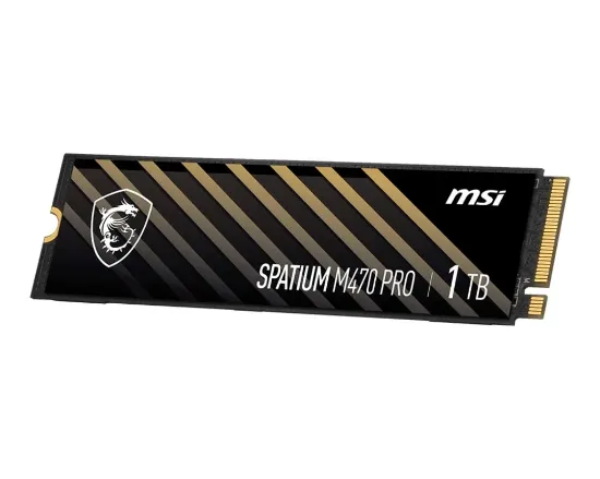 MSI SPATIUM M470 PRO PCIE 4.0 NVME M.2 1TB resmi