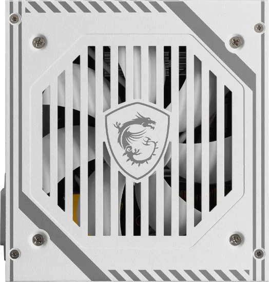 MSI MAG A650BNL WHITE 650W 80+ BRONZE POWER SUPPLY resmi