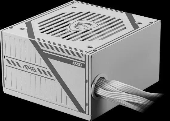 MSI MAG A650BNL WHITE 650W 80+ BRONZE POWER SUPPLY resmi