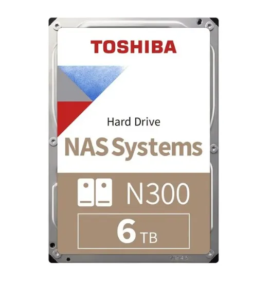 6TB TOSHIBA N300 7200RPM SATA3 512MB MN10ADA600S resmi