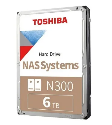 6TB TOSHIBA N300 7200RPM SATA3 512MB MN10ADA600S resmi