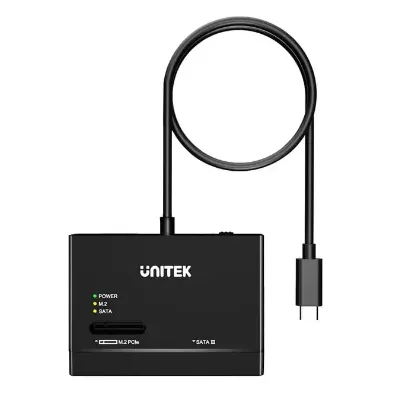UNITEK USB-C TO M.2 NVME+SATA III DÖNÜŞTÜR(S1232A) resmi