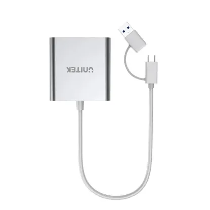 UNITEK USB-C KART OKUYUCU SD/CF/MICROSD (Y-9313D) resmi