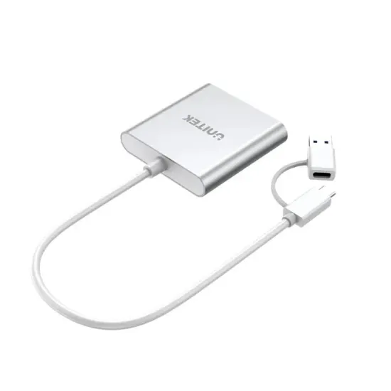 UNITEK USB-C KART OKUYUCU SD/CF/MICROSD (Y-9313D) resmi