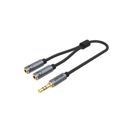 UNITEK 3.5MM AUX ÇOKLAYICI Y KABLO (Y-C956ABK) resmi